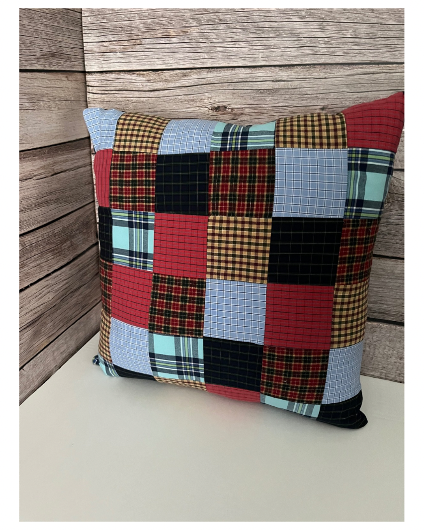 Keepsake Memory Pillow Made From Love One's Clothes