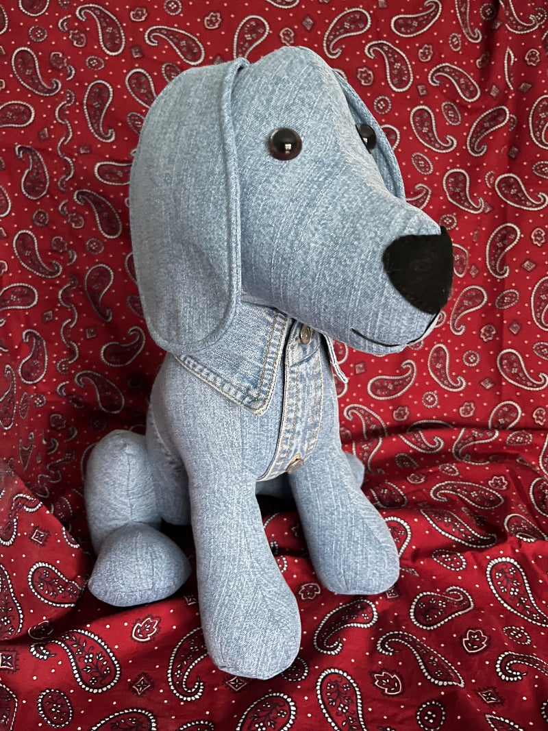 Keepsake Dog Made From Love One's Clothes
