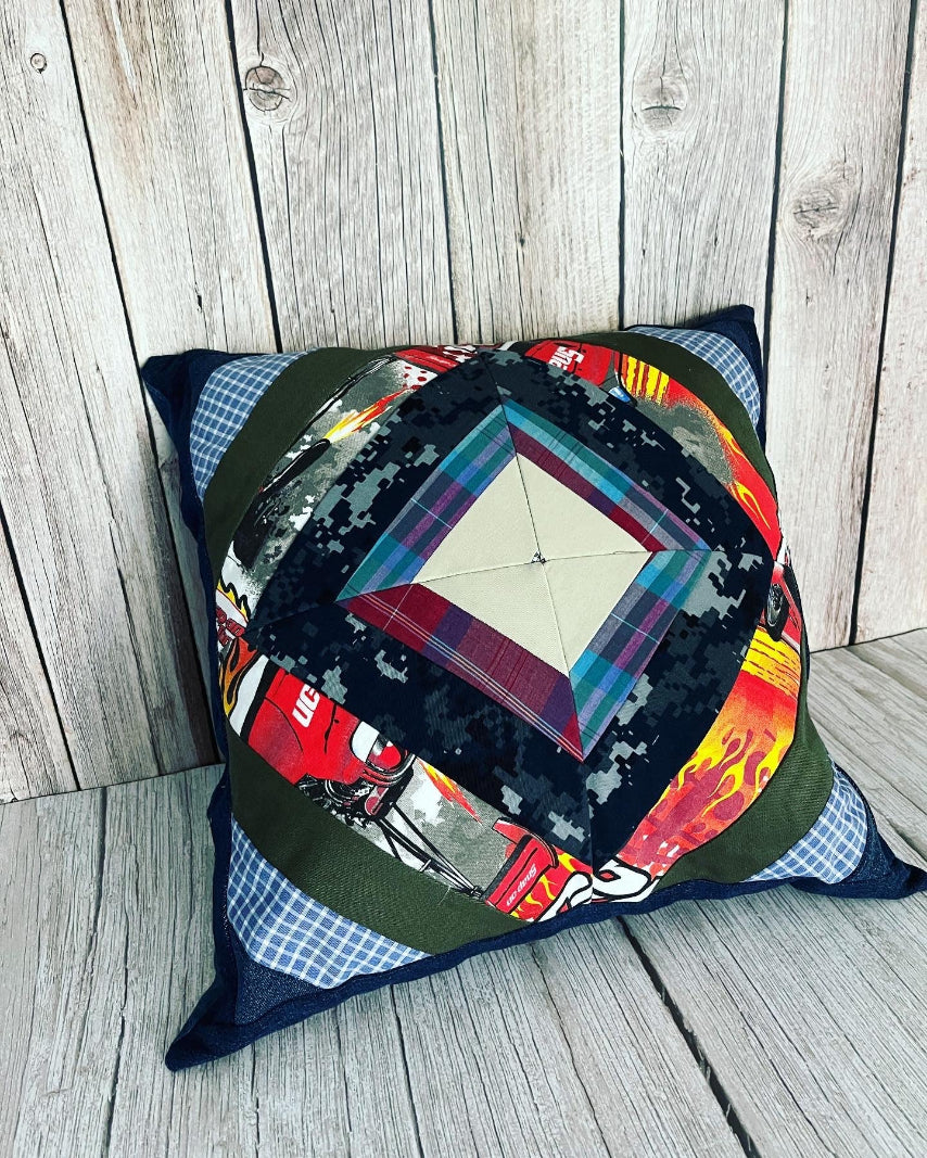 Keepsake Memory Pillow Made From Love One's Clothes